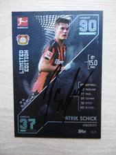 Patrik Schick Autogramm signed TC Topps Bundesliga "Bayer 04 Leverkusen 21/22"