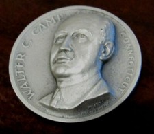 1971 Walter C. Camp .999 Fine Silver Round 26...