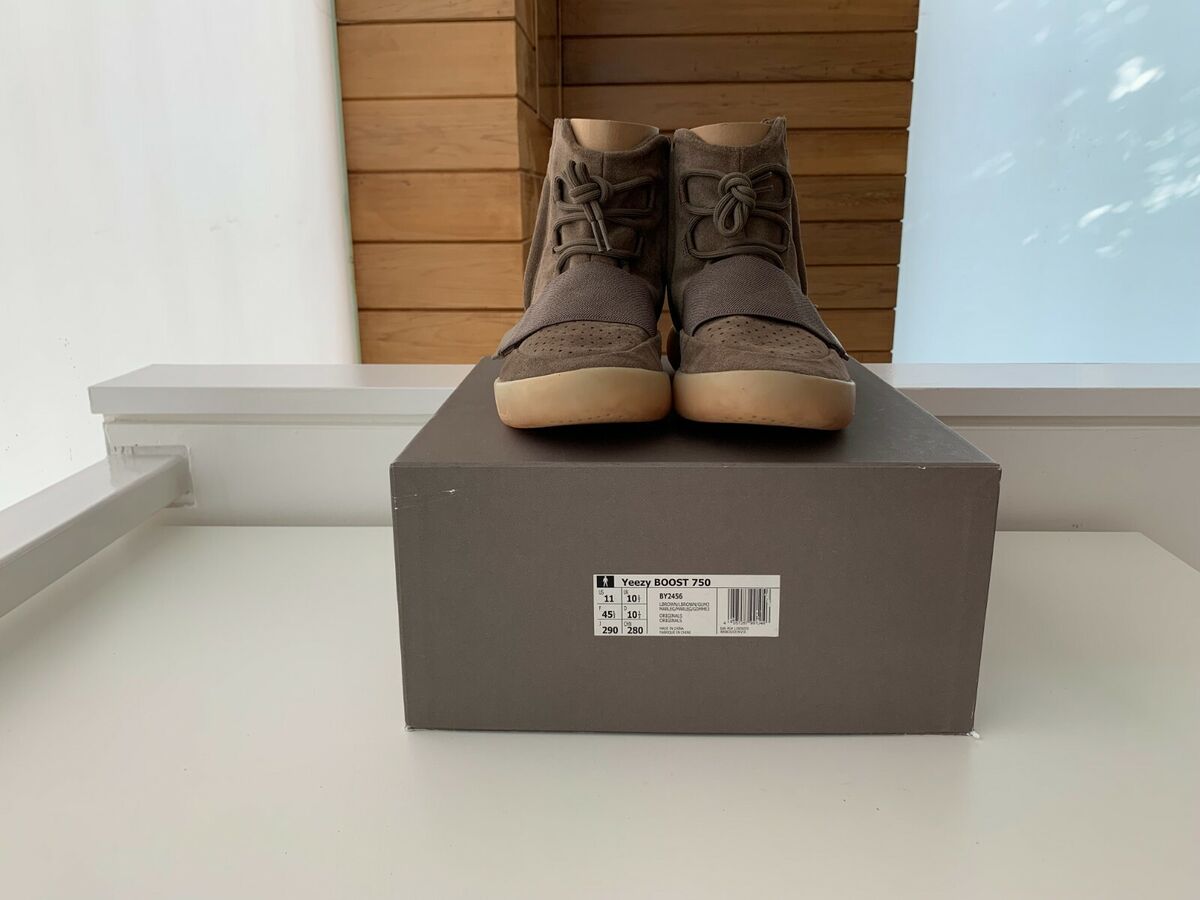 adidas Yeezy Boost 750 Light Brown (Chocolate), UK10.5/ US adidas Yeezy Boost 750 Light Brown (Chocolate), UK10.5/ US