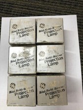 GE EXR 82v 300w Projection Lamps lot of 6