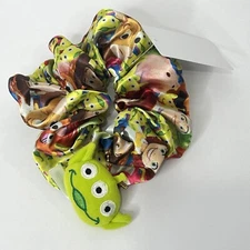 Japan Tokyo Disney Resort Toy Story Scrunchie Hair Accessory Alien New