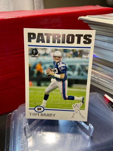 Tom Brady [1st Edition] #275 2004 Topps card