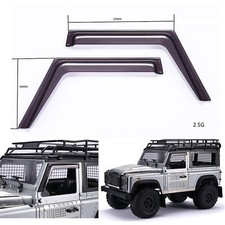 For MN Land Rover Defender D90 RC Car Acrylic Rain Shield Weather Shield Parts