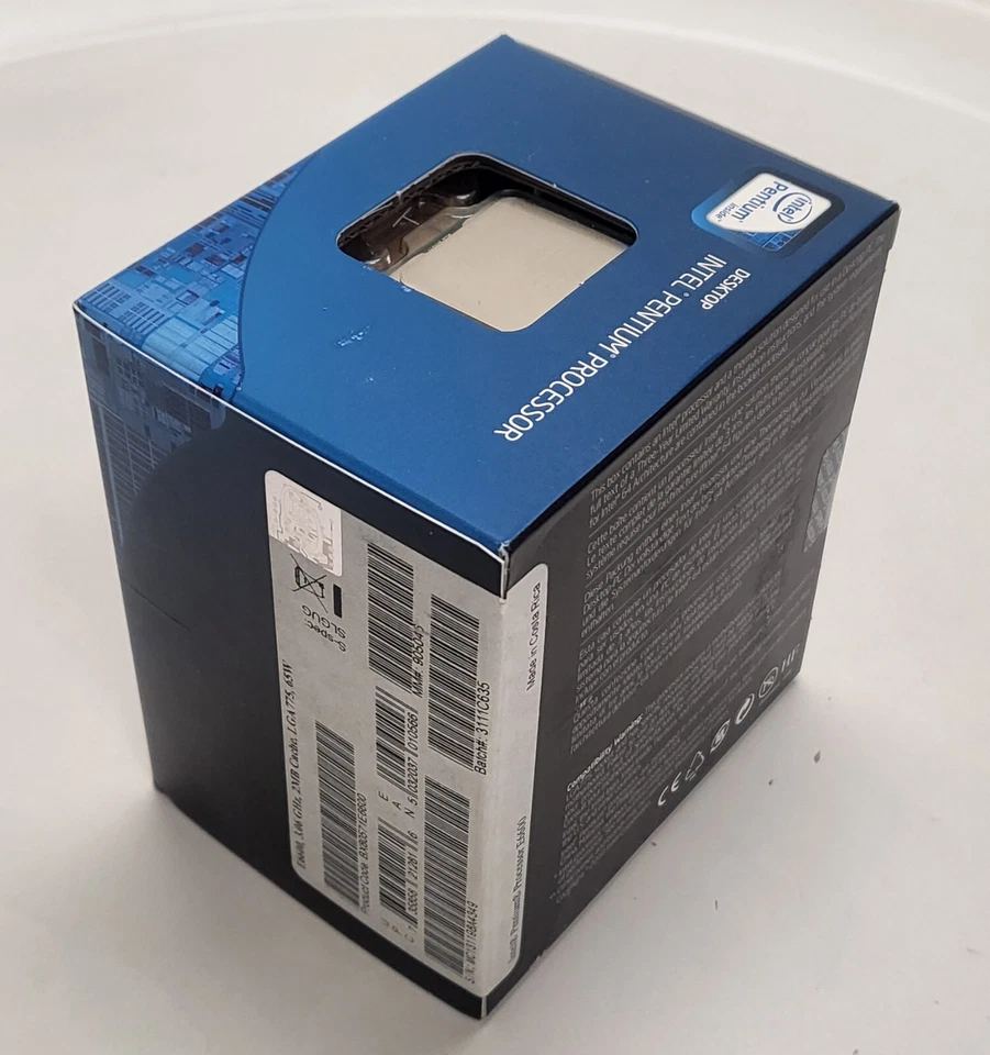 NEW Intel Pentium E6600 3.06GHz Dual-Core LGA775 SLGUG Desktop CPU BX80571E6600 - Image 4 of 4