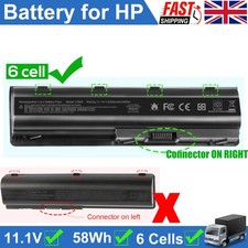 ?Laptop Battery for HP G72 G4 G6 G7 DM4 SPARE 593553-001 593554-001 MU06 MU09