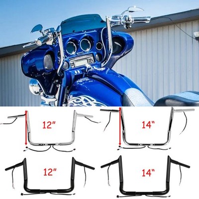 1.25'' Pre-wired Meathook Handlebar For Harley Street Glide Bagger 2014-2023