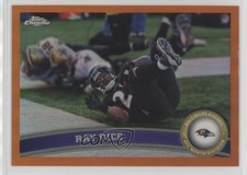 2011 Topps Chrome Retail Orange Refractor Ray Rice #210 05k6