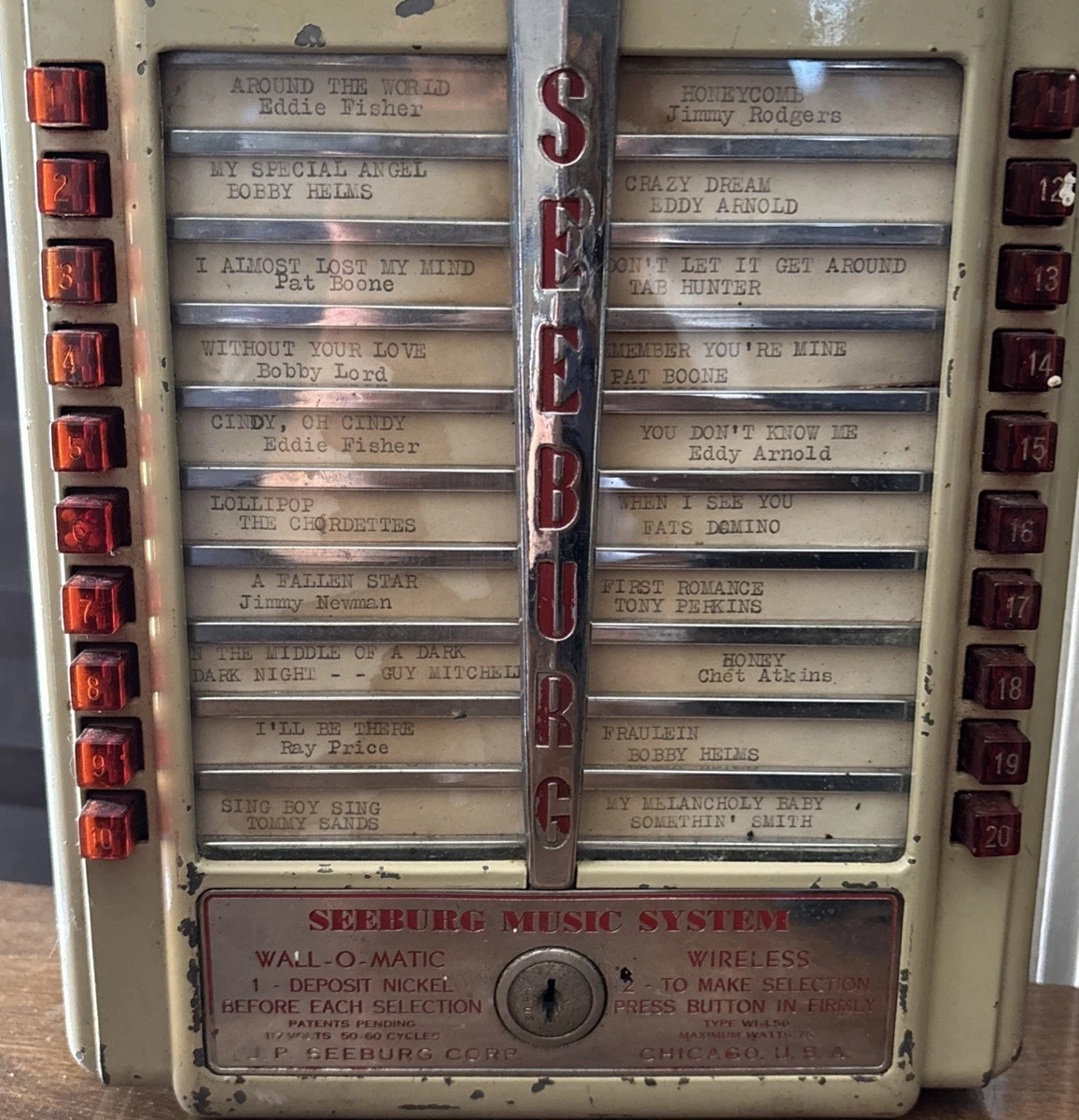 Seeburg Collectible Jukebox Machines for sale | eBay