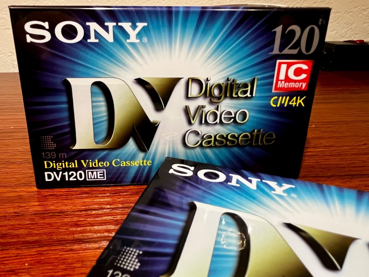 Sony 120 Digital Video Cassette 139m Me Dv120 DV120MEM2 for sale