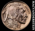 1938-D Buffalo Nickel - Choice Gem Brilliant Uncirculated++++  Lustrous  #K2444