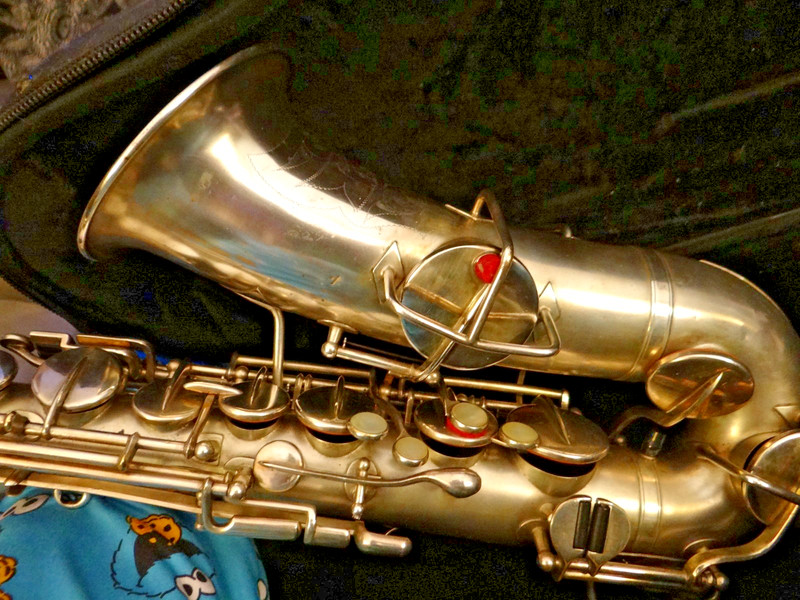 Genuine 1924 Buescher Alto Saxophone - NOT a stencil horn