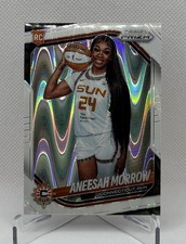 2025 Prizm WNBA Aneesah Morrow rookie card Image Variation White Seismic Prizm