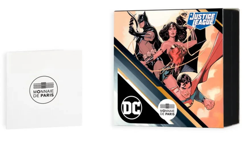 10 Euro Superman Color DC Comics Justice League PP Silber Frankreich 2025 - Bild 3 von 3
