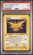 Zapdos [1st Edition] #15 Prices | Pokemon Fossil | Pokemon Cards