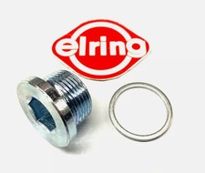 Elring Gearbox Drain Plug & Washer  For VW Golf Plus 2.0 GT TDi DSG 01/05-01/09