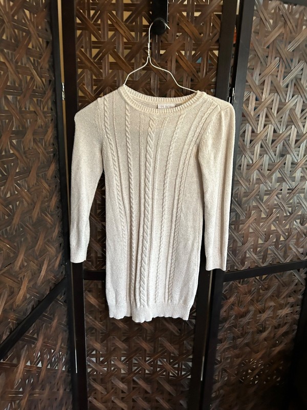 children place tan sweater dress size Medium 7/8