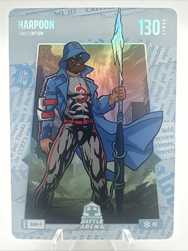 Bo Jackson Battle Arena Harpoon Bryce Harper Headliner BLUE ICE SP