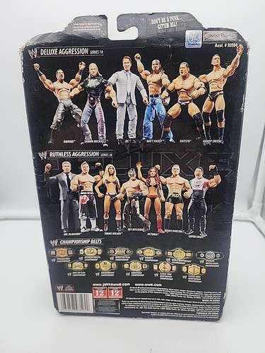 Serie 10 2007 Jakks WWE DELUXE AGGRESSION JBL JOHN BRADSHAW LAYFIELD scatola danneggiata - Foto 7 di 11