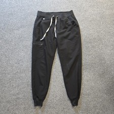 FIGS Pants Mens Size Small Black Joggers Scrub High Waist Medical Nursing Vet