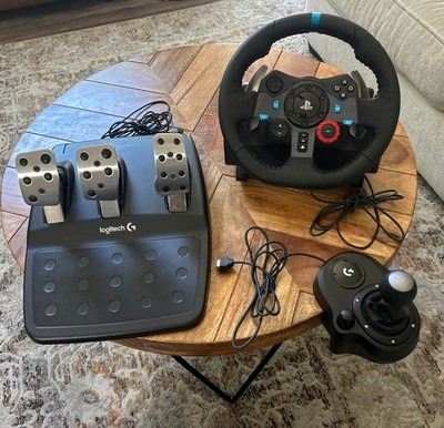 Logitech G29 Driving Force Racing PlayStation Wheel, Pedals, and Shifter VGC!