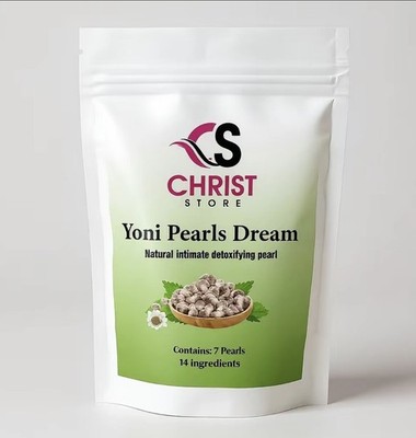 Yoni Pearls Organic Natural Base 7 Pearls Bags for Intimate Detoxification
