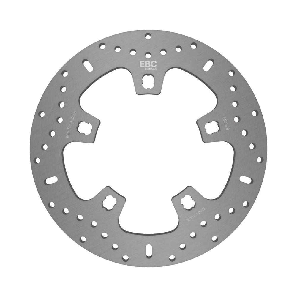 EBC S/Steel Solid Brake Disc FRHS for HD Tour FLH Revival 0019 5 Spoke Cast 2021