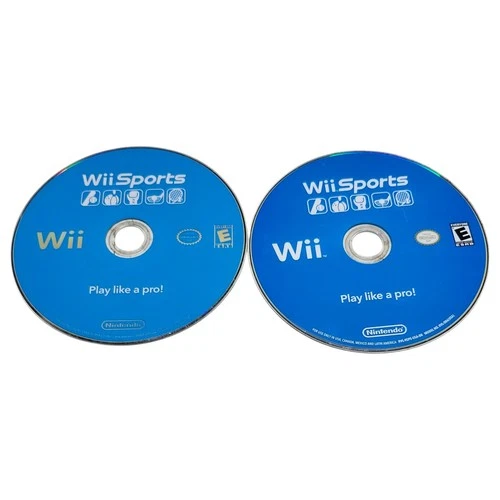 New ListingLot of 2 Nintendo Wii Sports Play like a pro! Used Scratched Free Shipping