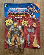 Product Image: Masters of the Universe Origins Battle Armor He-Man Deluxe Figure NEW UNPUNCHED