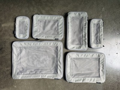 Monos Compressible Packing Cubes - Set of 6 - Gray