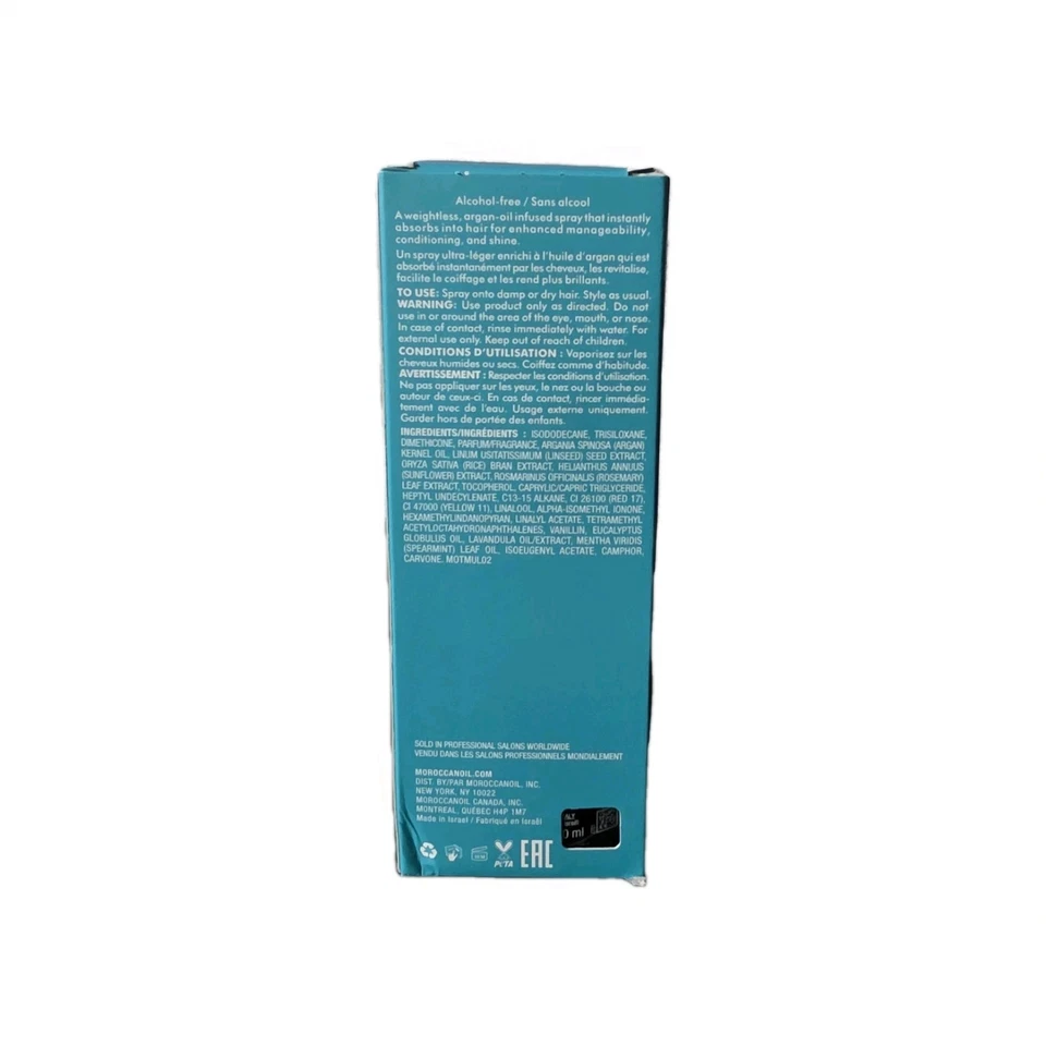 Moroccanoil Treatment Mist Hair Ultra Light 3.4 fl oz / 100 ml New In Box - Image 2 of 2