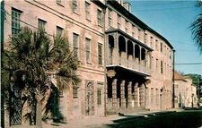 I. Ginsberg Inc., Charleston, Dock Street Theatre, Tichnor Bros., Postcard