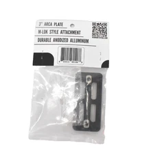 Warrior Tripods Arca Plate Size 3" Aluminum WT-3 Tripod Accessory Mounting Plate