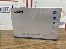 Anker A1271011 PowerCore 20100 Portable Charger - Black 20100mAh New sealed