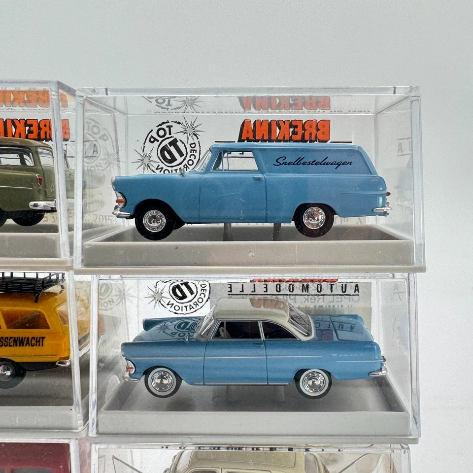 Brekina H0 Ford Taunus Coupe GT GXL Opel Rekord Volvo ADAC Fiat Multipla -MONI- - Bild 3 von 4
