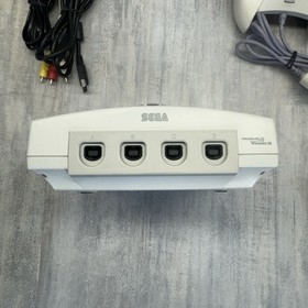 Sega Dreamcast White Console Bundle HKT-3020 w/ Controller & Game Tested
