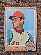 1968 Topps Sam McDowell #115