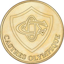 France, Jeton, Rugby, Castres Olympique, 2017, Cupro-nickel Aluminium, SPL, MDP