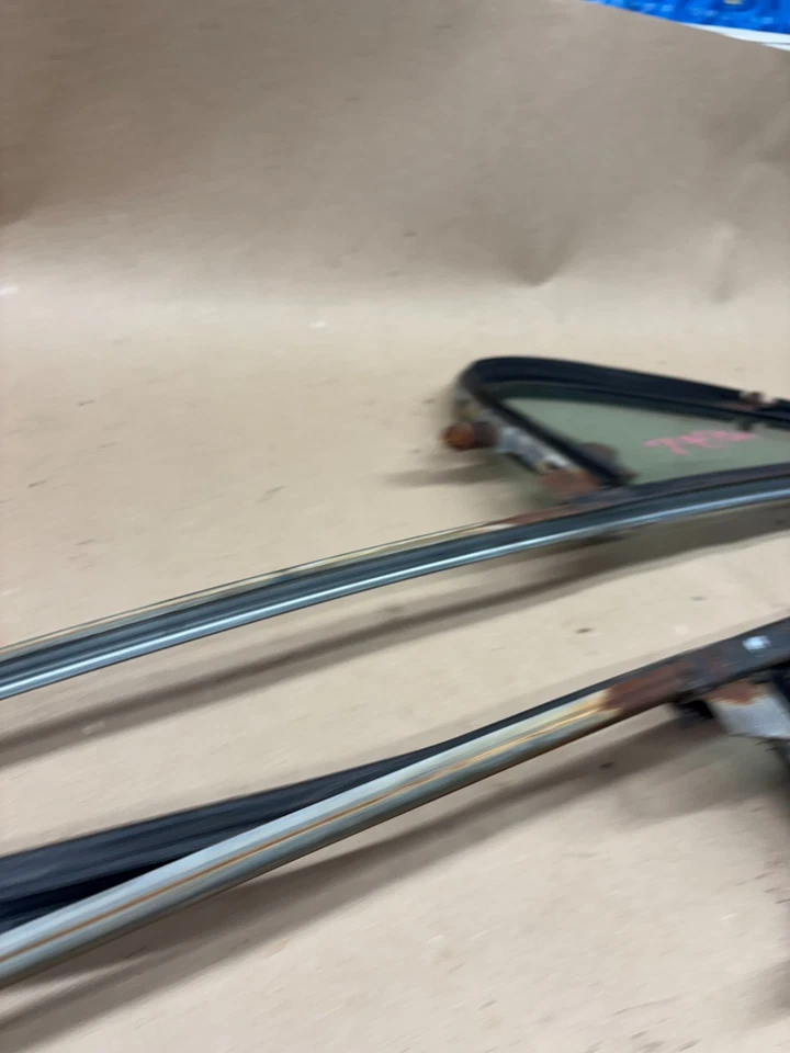 1973-79 Ford F100 F150 F350 SET A/C GREEN GLASS VENT WING WINDOWS SUN X TINTED - Image 3 of 4