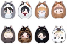 Attack on Titan Stuffed y mascot/stuffed y badge set 8 types " Tenorins Collecti