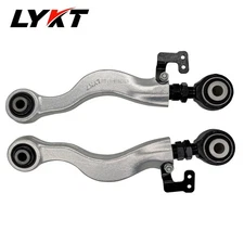 LYKT 2pcs Rear Adjustable Upper Camber control Arms Kit for Lexus GS、IS、RC