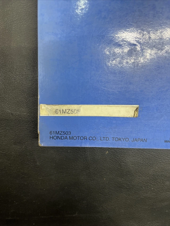 Honda motocicleta 1994-2003 Magna VF750C/CD OEM manual de servicio pieza # 61MZ505 B5 Foto 3 de 3