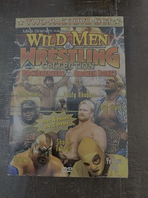 Wild Men Of Wrestling (DVD 2-Disc  2004)  Backbreakers And Broken Bones Vintage