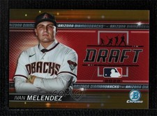 2022 Bowman Draft Night Gold Refractor 44/50 Ivan Melendez #BDN-1 4o0