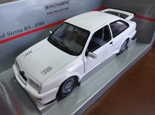 Minichamps 1/18 Ford Sierra RS 1988 Group A White Diecast Model New