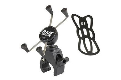RAM Mounts Tough-Claw (Rohre/Stangen) mit X-Grip Universal Halteklammer für groß