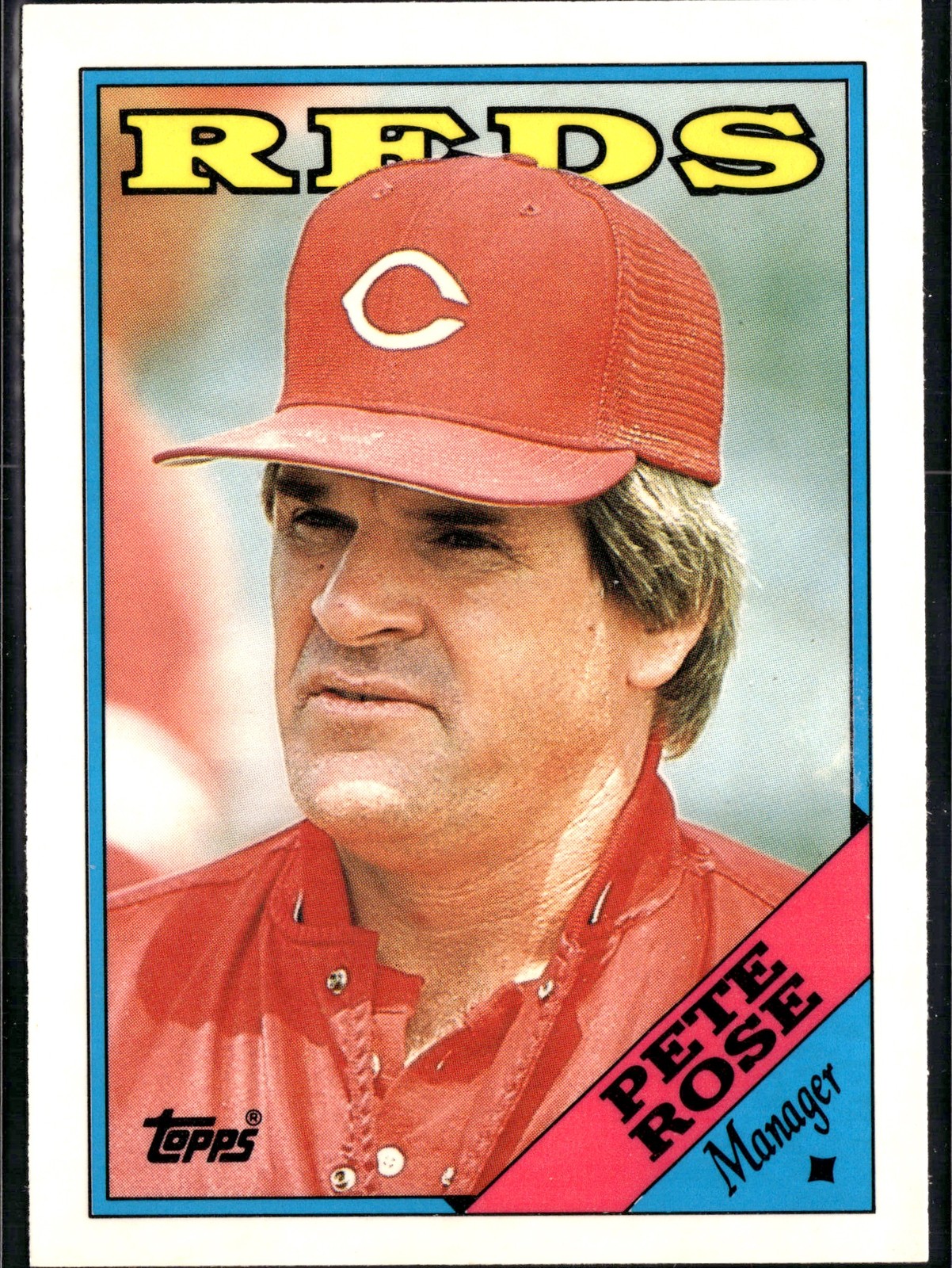 Pete Rose #475 Baseball Cards 1988 Topps Tiffany trading card — raw and PSA graded price guide