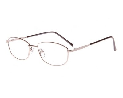 ENVY EYEWEAR AMANDA WOMEN'S EYEGLASSES 52-16-140 SILVER WITH SOFT CASE