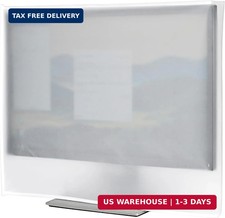 Monitor Dust Cover, LCD/LED HD Antistatic Vinyl Flat-Screen Computer Monitor Wat
