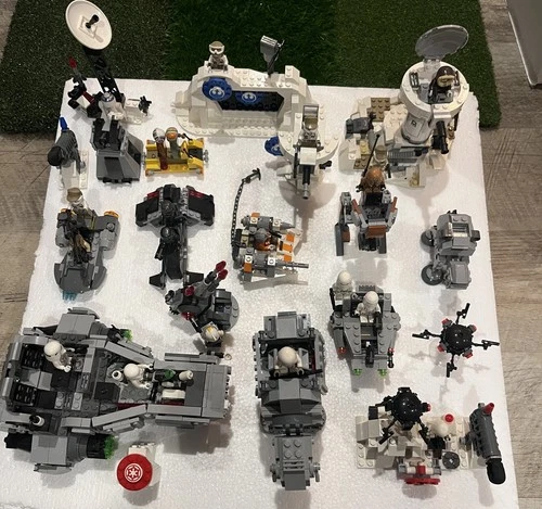 Star Wars LEGO Hoth Battle Scene Set Loose Lot