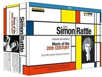 Music Blu-Ray - Simon Rattle: Conducts And Explores Music Of The 20Th Century (3